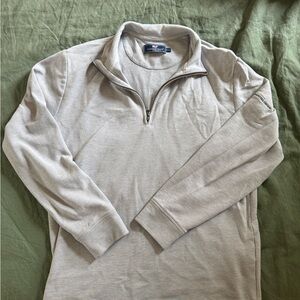 NWOT Vineyard Vines Gray Quarter-Zip Pullover